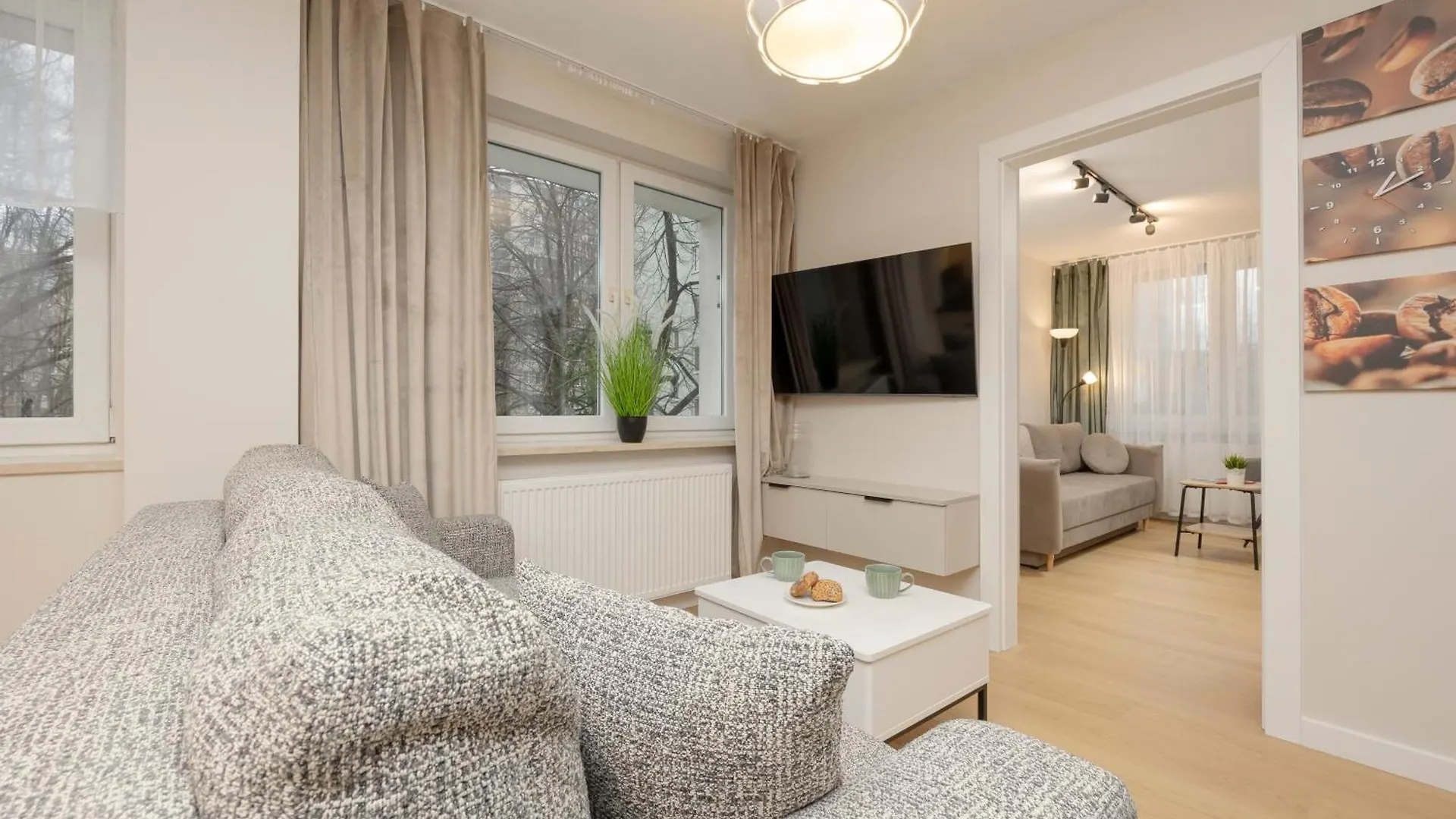 Comfortable Apartment Warsaw Wola & Balcony By Noclegi Renters